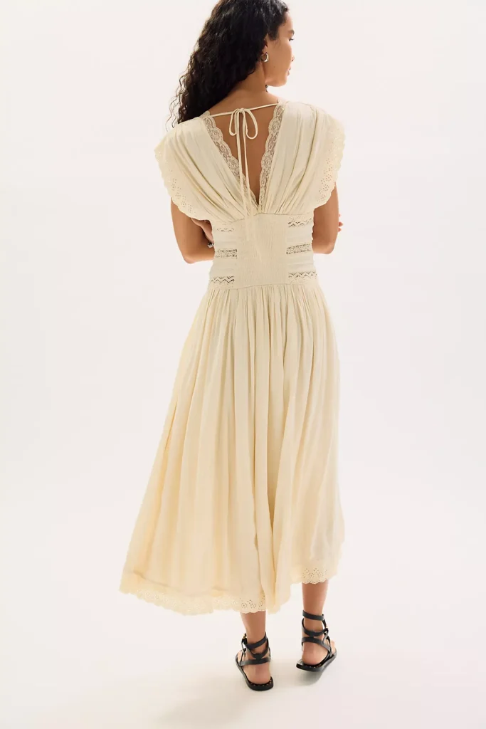 Swimming Across The Sky Midi Dress Full Size Image 2