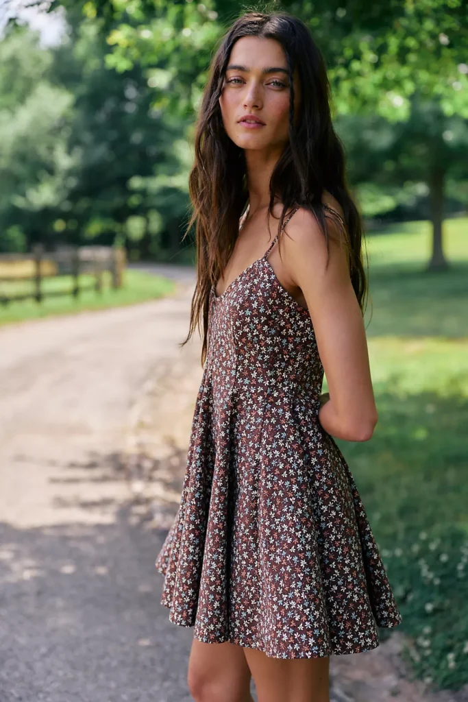 Tan Lines Mini Dress Full Size Image 3