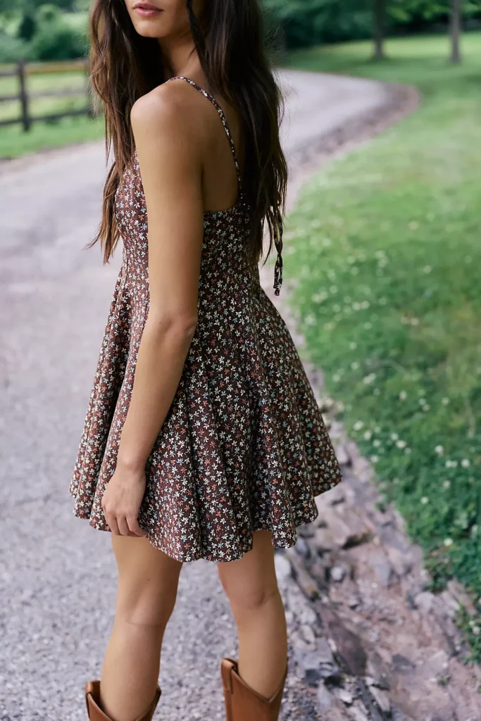 Tan Lines Mini Dress Full Size Image 2