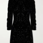 Devore-velvet Mini Dress Thumbnail 2