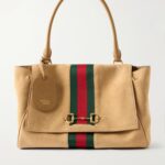 Paparazzo Medium Suede Shoulder Bag Thumbnail 1