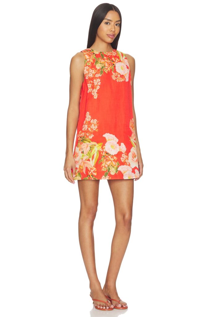 Shift Mini Dress Full Size Image 3