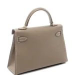 2026 Mini Kelly II Etoupe Shoulder Bag Thumbnail 3
