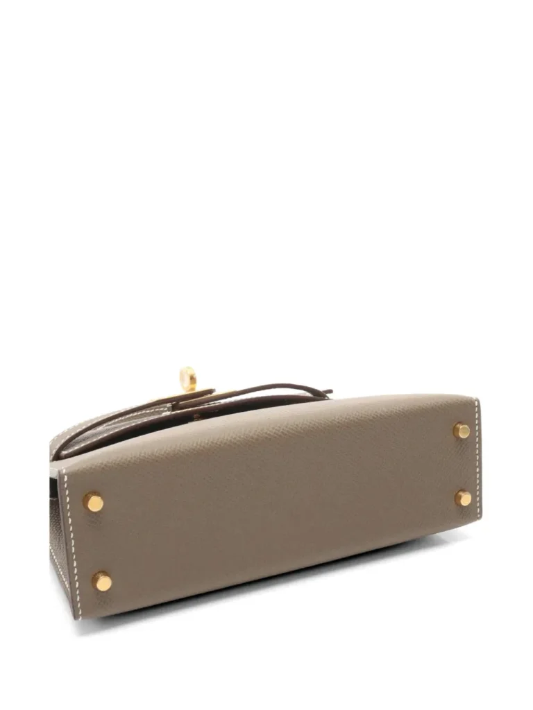 2026 Mini Kelly II Etoupe Shoulder Bag Full Size Image 4