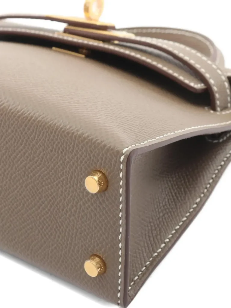 2026 Mini Kelly II Etoupe Shoulder Bag Full Size Image 2