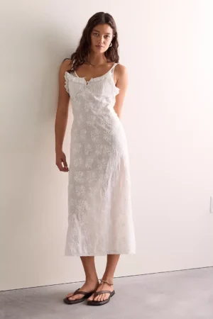 INTIMATELY Love Letter Midi Slip Dress
