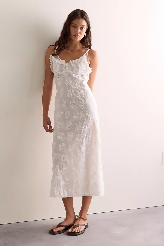Love Letter Midi Slip Dress Full Size Image 1