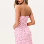 Aleria Hand-Beaded Sequin Mini Dress Thumbnail 3