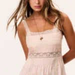 Cerys Silk Lace-trimmed Maxi Dress Thumbnail 3
