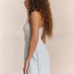 Docila Heritage Lace-Trim Cotton Mini Dress Thumbnail 5
