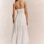 Esilda Heritage Cotton Midi Dress Thumbnail 2