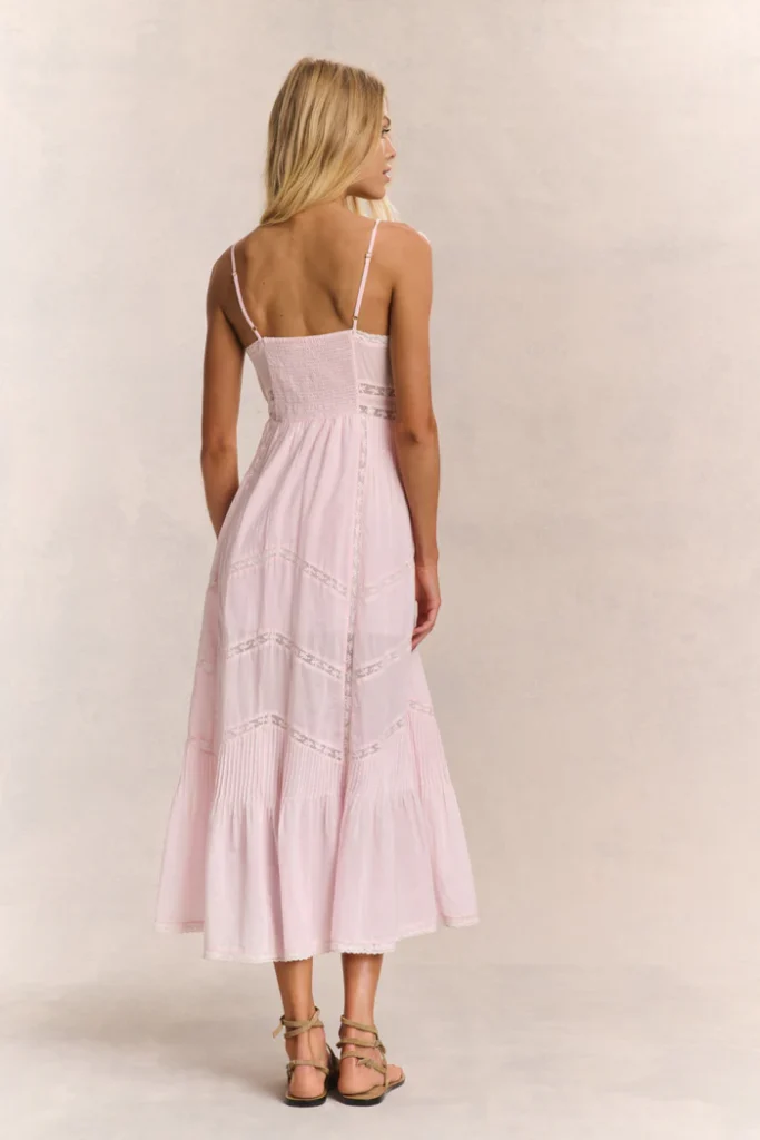 Esilda Heritage Cotton Midi Dress Full Size Image 2
