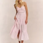 Esilda Heritage Cotton Midi Dress Thumbnail 4