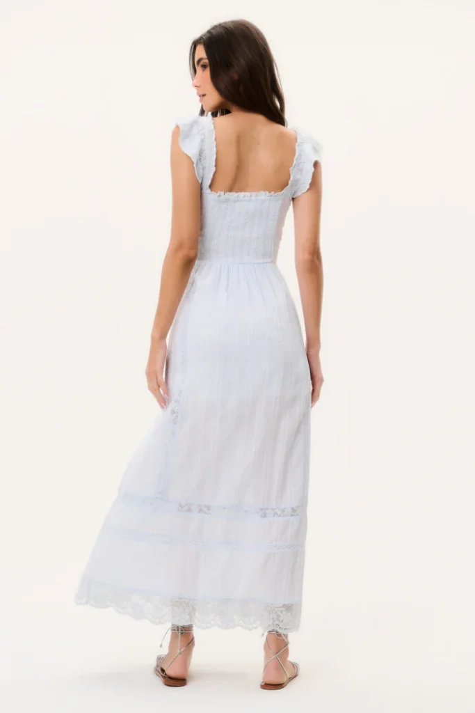 Kailette Cotton Maxi Dress Full Size Image 3