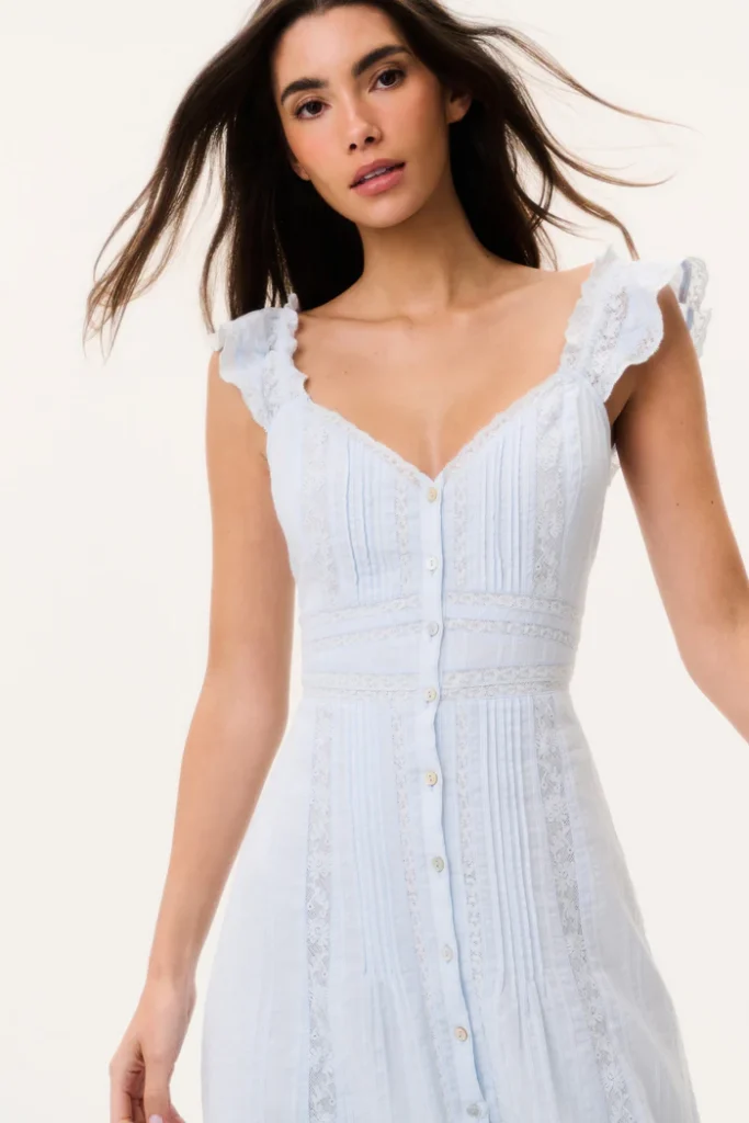 Kailette Cotton Maxi Dress Full Size Image 2