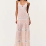 Kieva Floral Cotton-Silk Maxi Dress Thumbnail 1