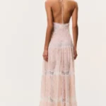 Kieva Floral Cotton-Silk Maxi Dress Thumbnail 4
