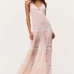 Kieva Floral Cotton-Silk Maxi Dress Thumbnail 6
