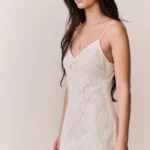 Petaline Lace Mini Dress Thumbnail 6
