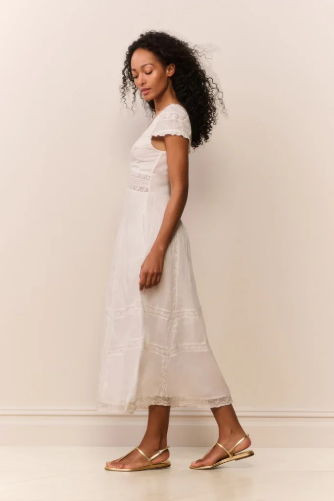 Suvi Heritage Midi Dress Full Size Image 3
