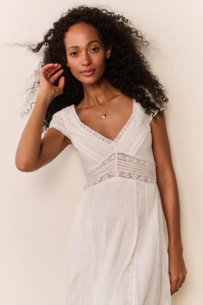 Suvi Heritage Midi Dress Full Size Image 5