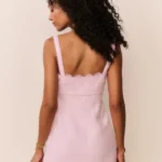 Willamina Lace Tweed Mini Dress Thumbnail 2