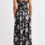 Remi Floral Corset Maxi Gown Thumbnail 4