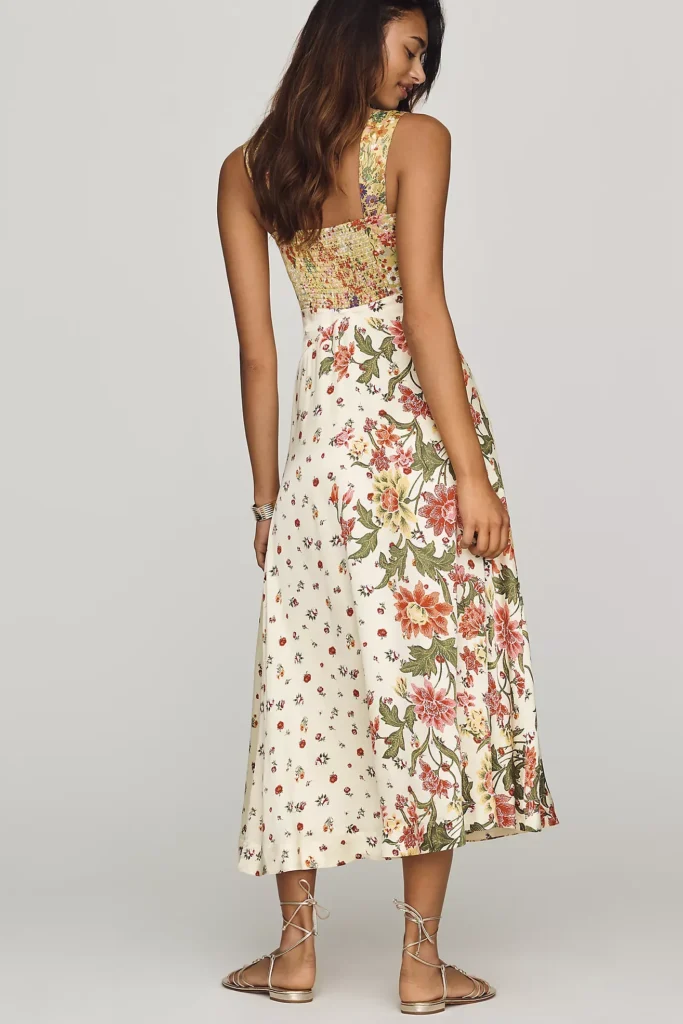 Jocelyn Sleeveless Slip Midi Dress Full Size Image 2