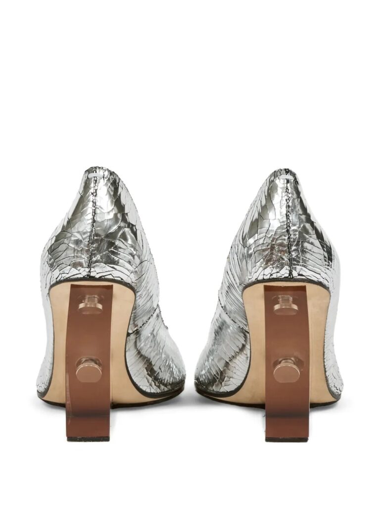 Tabi Claw Plexi Pumps Full Size Image 4