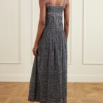 Demy Printed Cotton Midi Dress Thumbnail 2