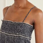 Demy Printed Cotton Midi Dress Thumbnail 3