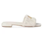 Matelasse Nappa Leather Slides Thumbnail 1