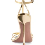 Lidia T-strap Heeled Sandals Thumbnail 3