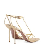 Lidia T-strap Heeled Sandals Thumbnail 2