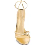 Lidia T-strap Heeled Sandals Thumbnail 4