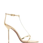 Lidia T-strap Heeled Sandals Thumbnail 1