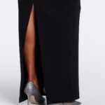 Oscar Off-shoulder Crepe Corset Gown Thumbnail 4