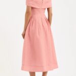 Adalyn Off-the-shoulder Midi Dress Thumbnail 4