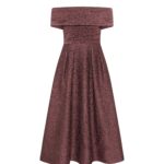 Adalyn Off-the-shoulder Midi Dress Thumbnail 4