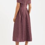 Adalyn Off-the-shoulder Midi Dress Thumbnail 6