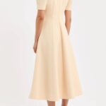Alexandrite Short Sleeve Midi Dress Thumbnail 4