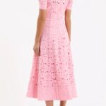 Kitsu Short Sleeve Midi Dress Thumbnail 5