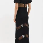 Noire Short Sleeve Gown Thumbnail 6