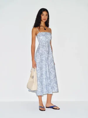 REFORMATION Monette Linen Dress