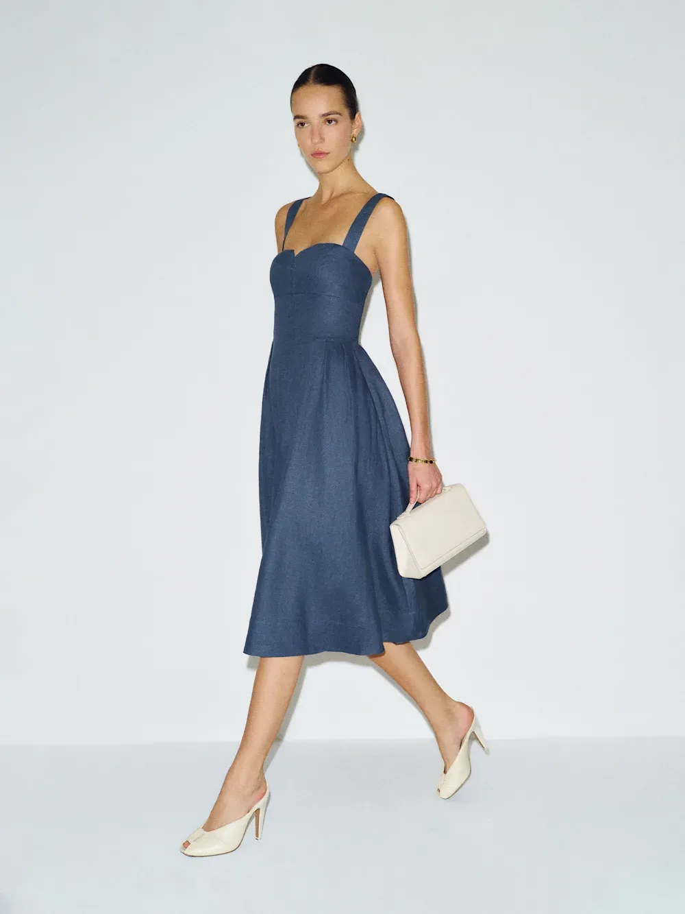 REFORMATION Roma Linen Dress
