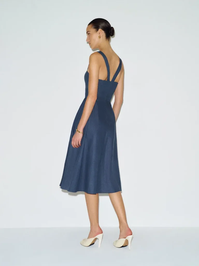 Roma Linen Dress Full Size Image 2