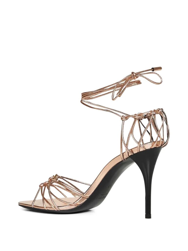 Babylone Strappy Sandals Full Size Image 4