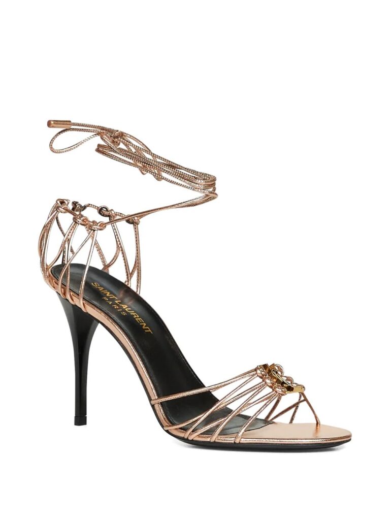 Babylone Strappy Sandals Full Size Image 2