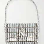 Evening Micro Crystal-embellished Chainmail Shoulder Bag Thumbnail 1