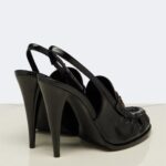 Le Loafer Leather Slingback Pumps Thumbnail 2